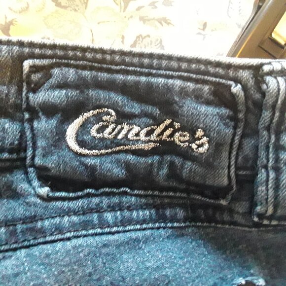 Candie's, Black Ladies Size 5 Jeggings - Picture 6 of 6